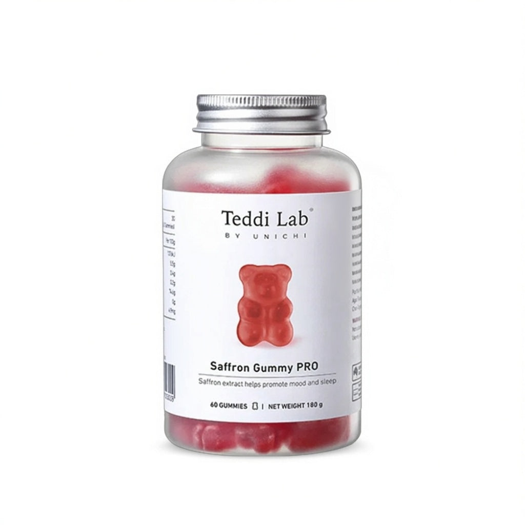 Teddi Lab by Unichi Saffron Gummy PRO 60 Gummies