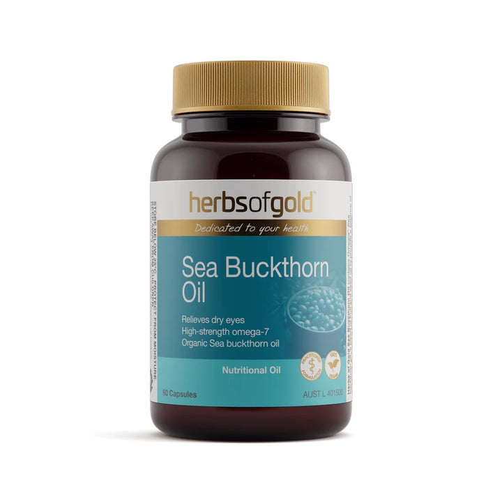 Herbs of Gold Sea Buckthorn Oil 60 Capsules