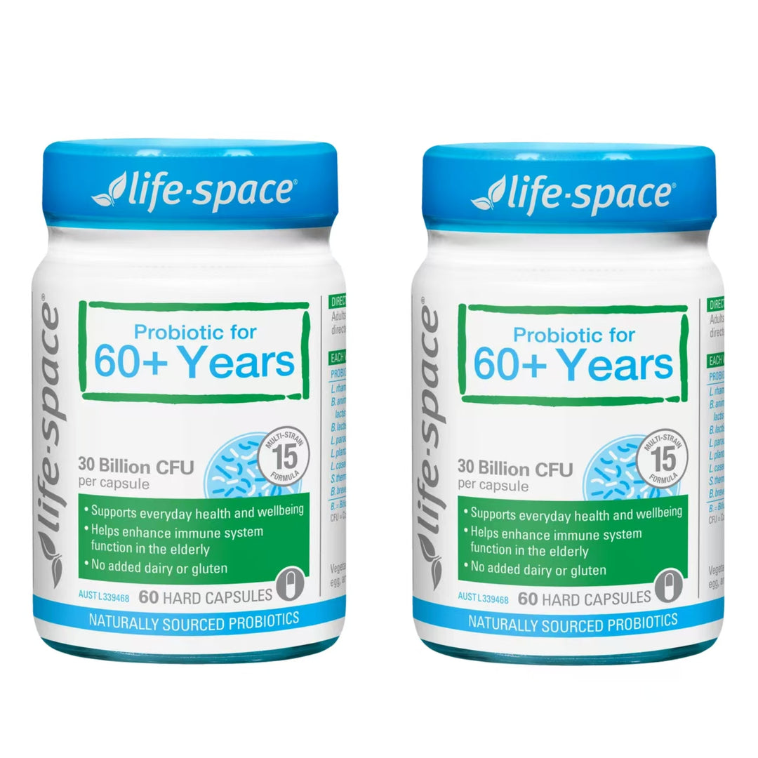 Life Space Probiotic for 60+ Years 60 Capsules