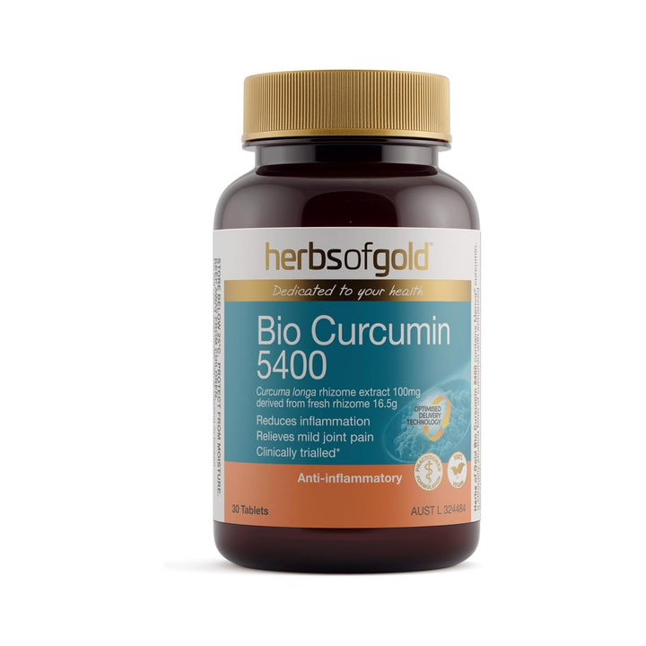 Herbs of Gold Bio Curcumin 5400 30 Tablets