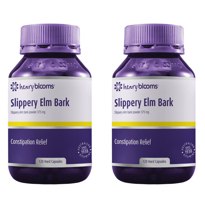 Henry Blooms Slippery Elm Bark 120 Vegetarian Capsules
