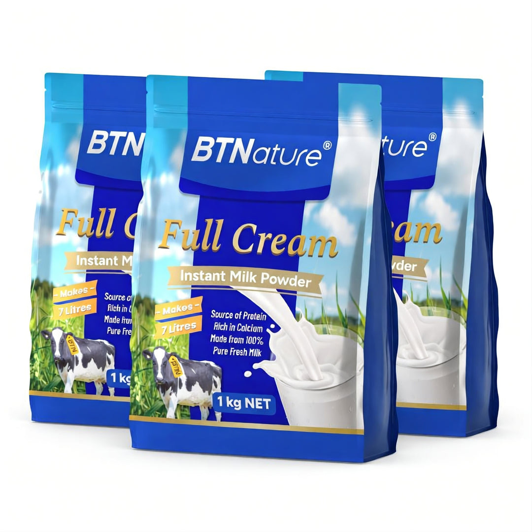 BTNature® 全脂速溶奶粉 1公斤