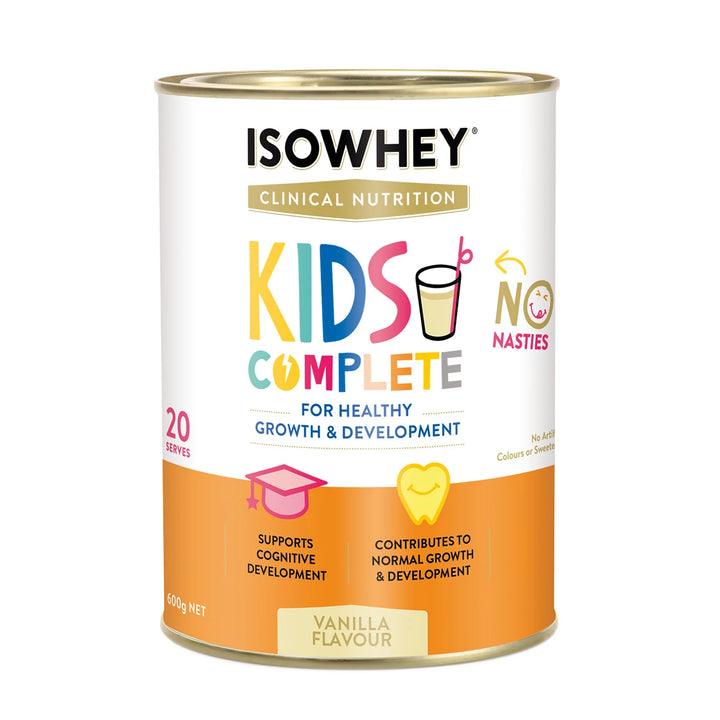 IsoWhey Clinical Nutrition Kids Complete Vanilla 600g