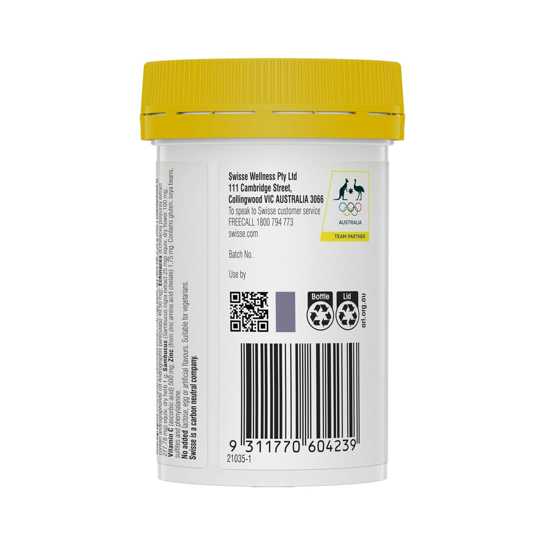 Swisse Ultiboost Immune Action 60 Tablets