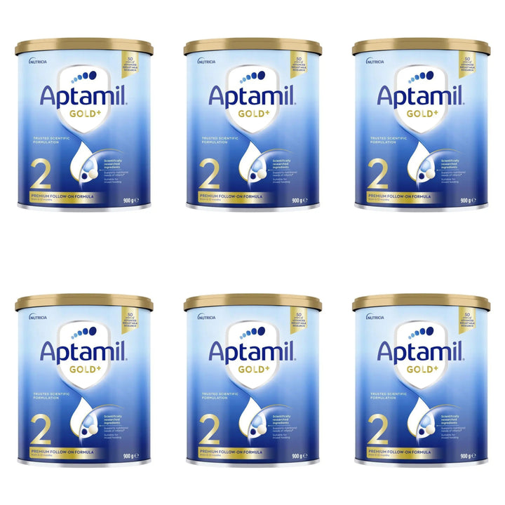 Aptamil Gold+ 2 Baby Follow-On Formula 900g