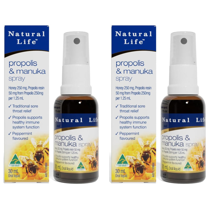 Natural Life 蜂胶麦卢卡蜂蜜喷雾 30ml