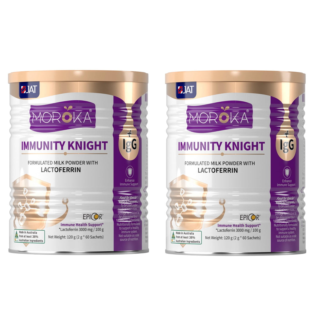 Moroka Immunity Knight Formulated Milk Powder with Lactoferrin 120 g