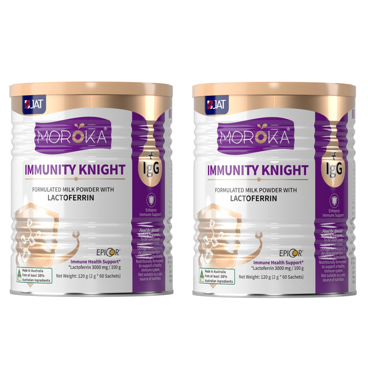 Moroka Immunity Knight Formulated Milk Powder with Lactoferrin 120 g