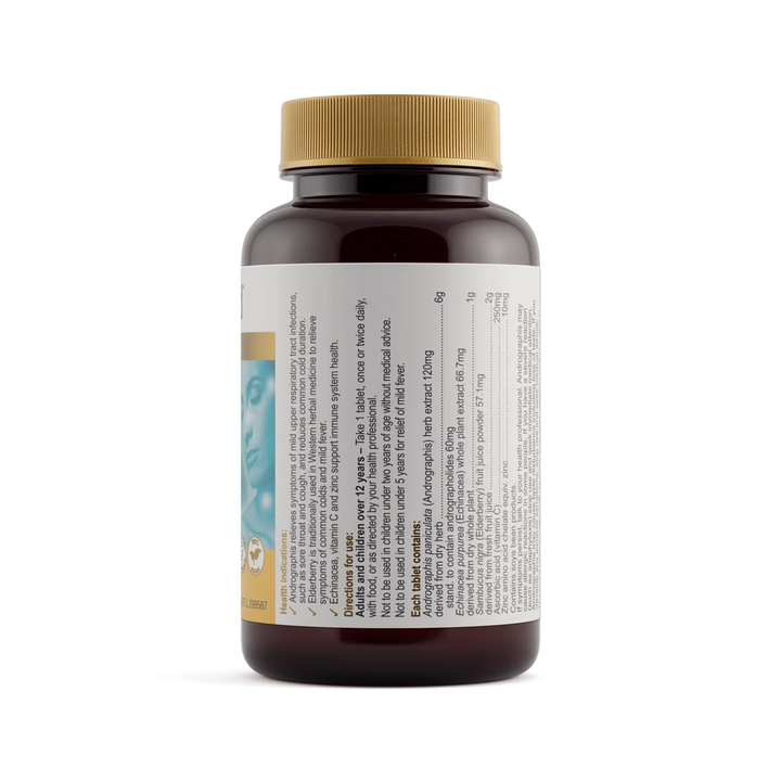 Herbs of Gold Cold &amp; Flu Strike 60 Tablets
