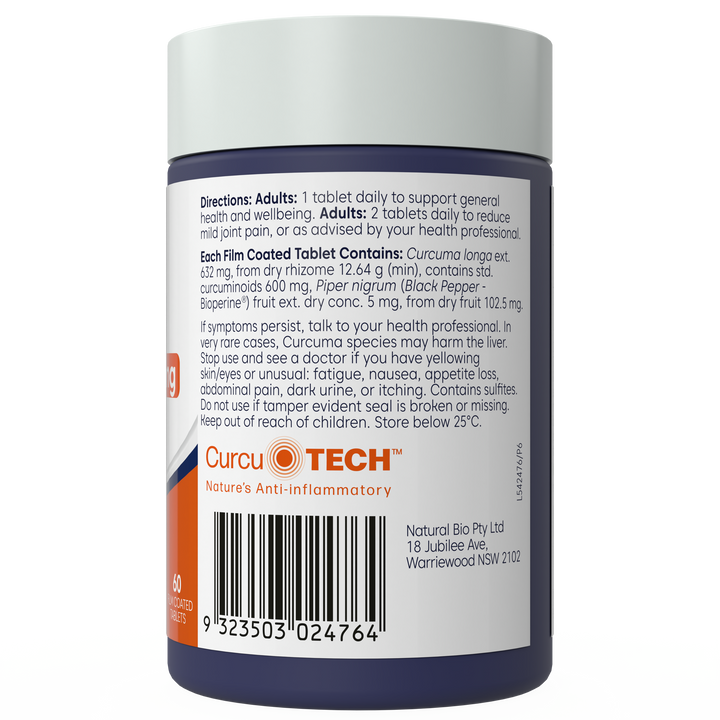 Bioglan Curcumin 60 Tablets