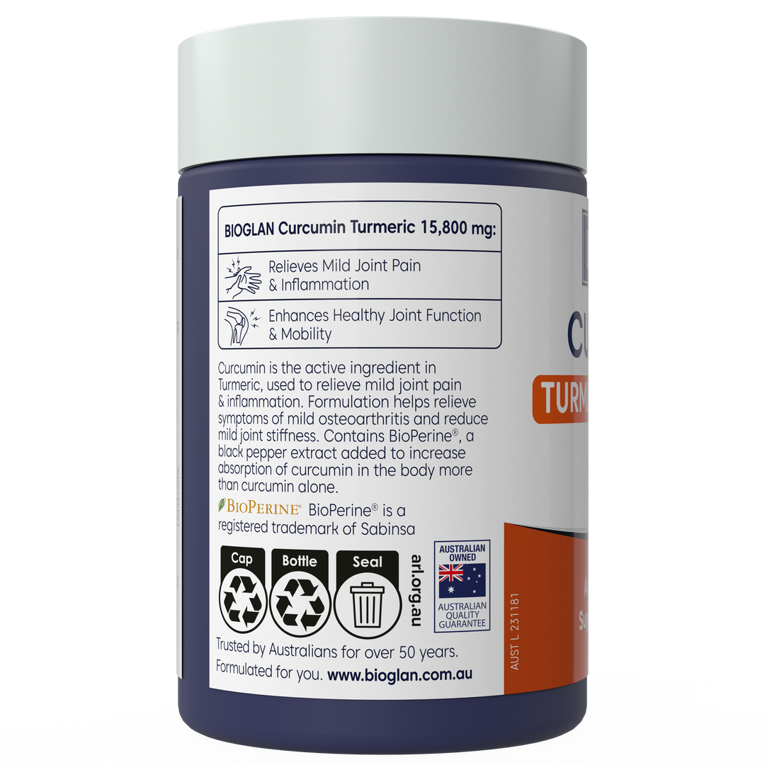 Bioglan Curcumin 60 Tablets