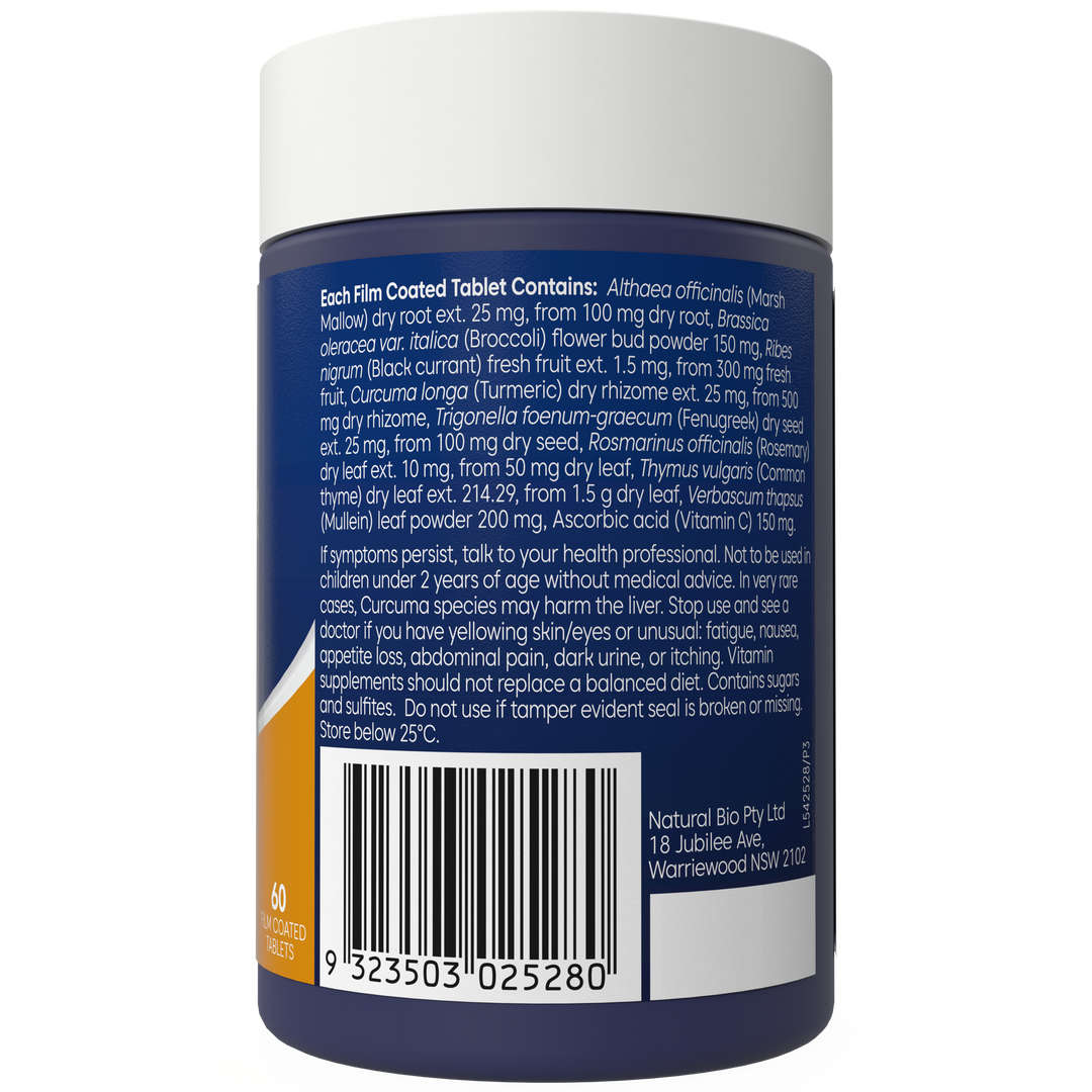 Bioglan Lung Clear 60 Tablets