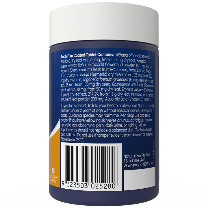 Bioglan Lung Clear 60 Tablets