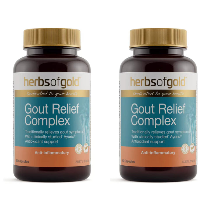 Herbs of Gold Gout Relief Complex 60 Capsules