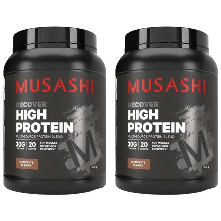 Musashi High Protein Powder Chocolate 900 g