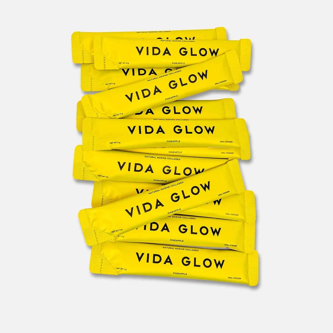 Vida Glow 天然海洋胶原蛋白粉 菠萝味 90g（30袋）