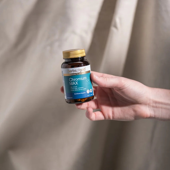 Herbs of Gold Chromium Max 60 Capsules