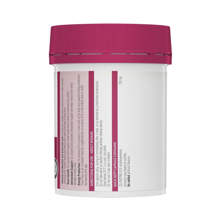 Swisse Ultiboost Co-Enzyme Q10 180 Capsules