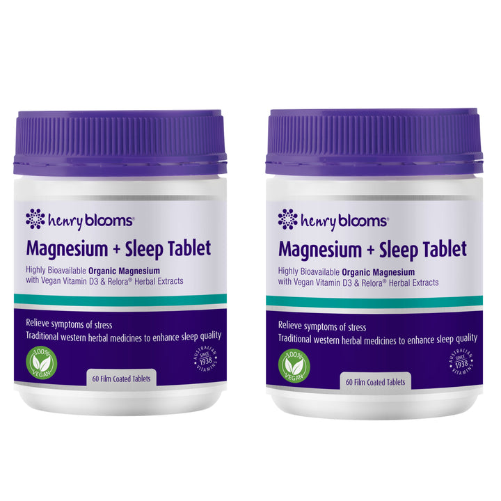 Henry Blooms Magnesium+sleep 60 Tablets