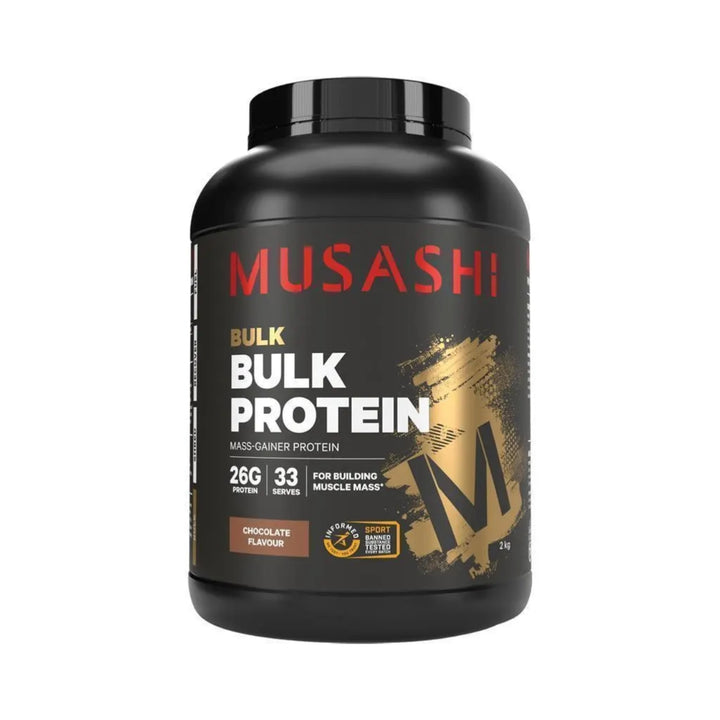 Musashi Bulk Protein Powder Chocolate 2kg