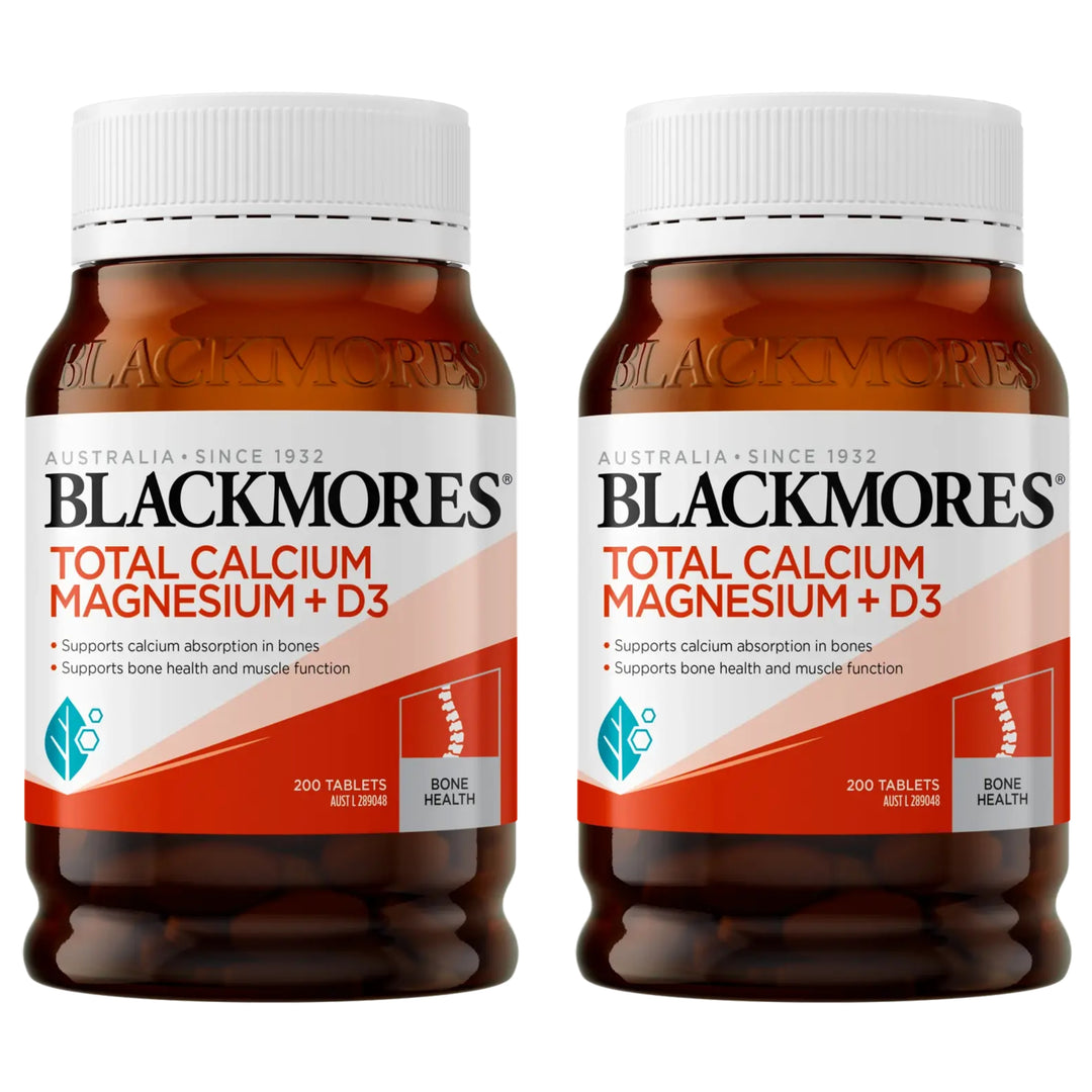Blackmores Total Calcium Magnesium + D3 200 Tablets