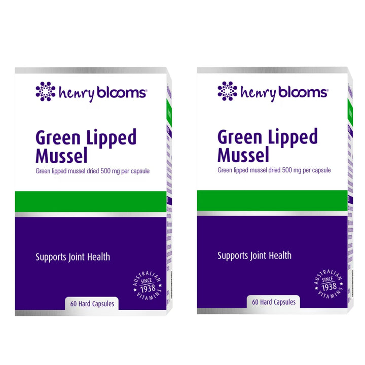 Henry Blooms Green Lipped Mussel 60 Capsules