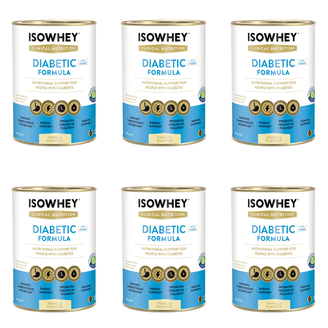 IsoWhey Clinical Nutrition Diabetic Formula Vanilla 640g