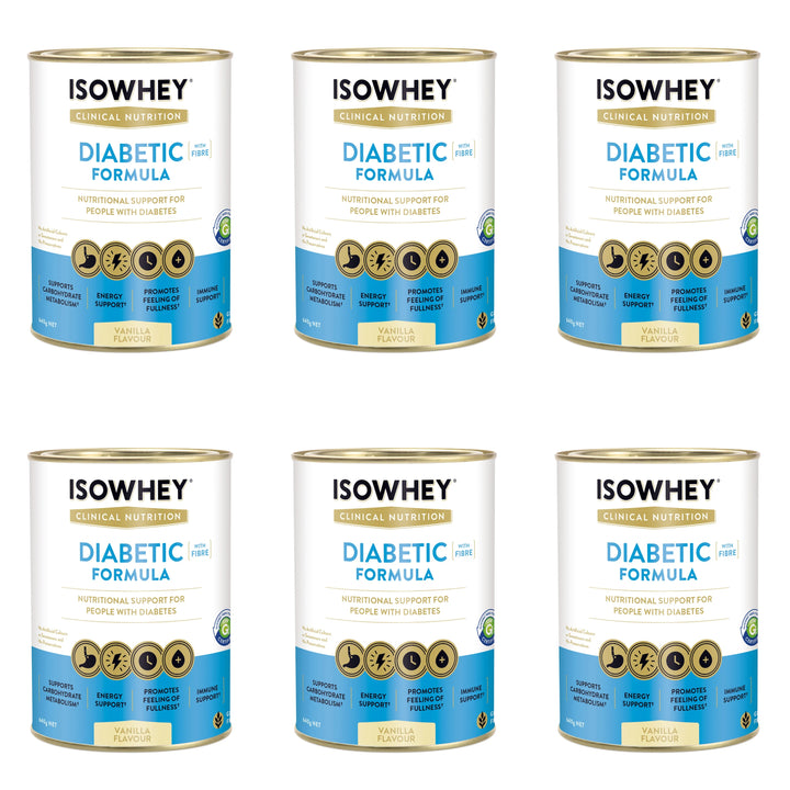 IsoWhey Clinical Nutrition Diabetic Formula Vanilla 640g