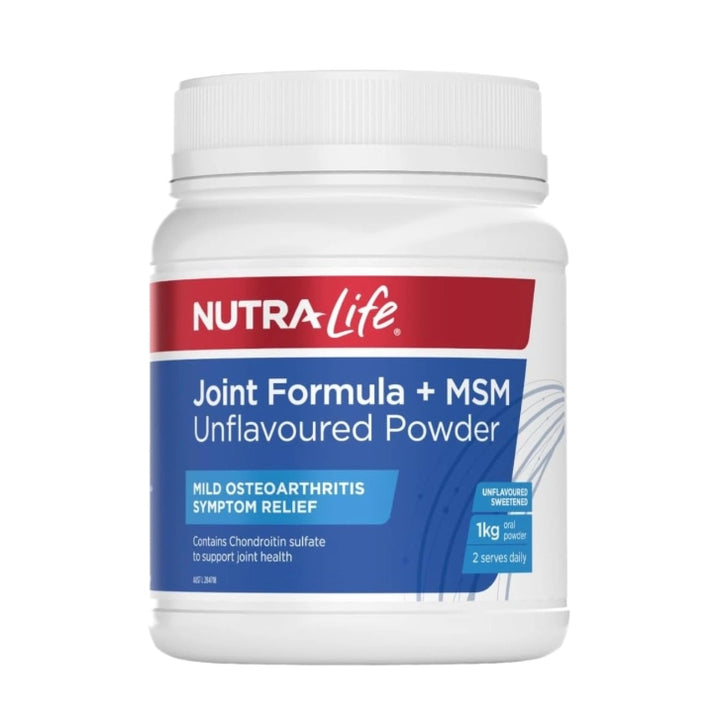 Nutra-Life JOINT FORMULA + MSM UNFLAVOURED POWDER 1KG
