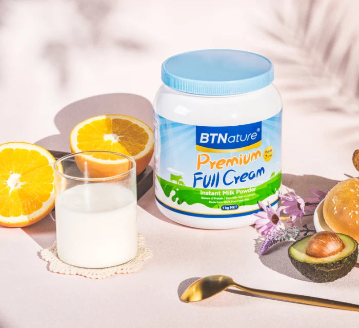 BTNature® Blue One™ Premium Full Cream Instant Milk Powder 1 kg
