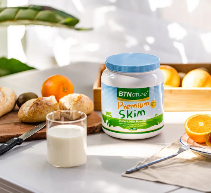 BTNature® Premium Skim Instant Milk Powder 1 kg