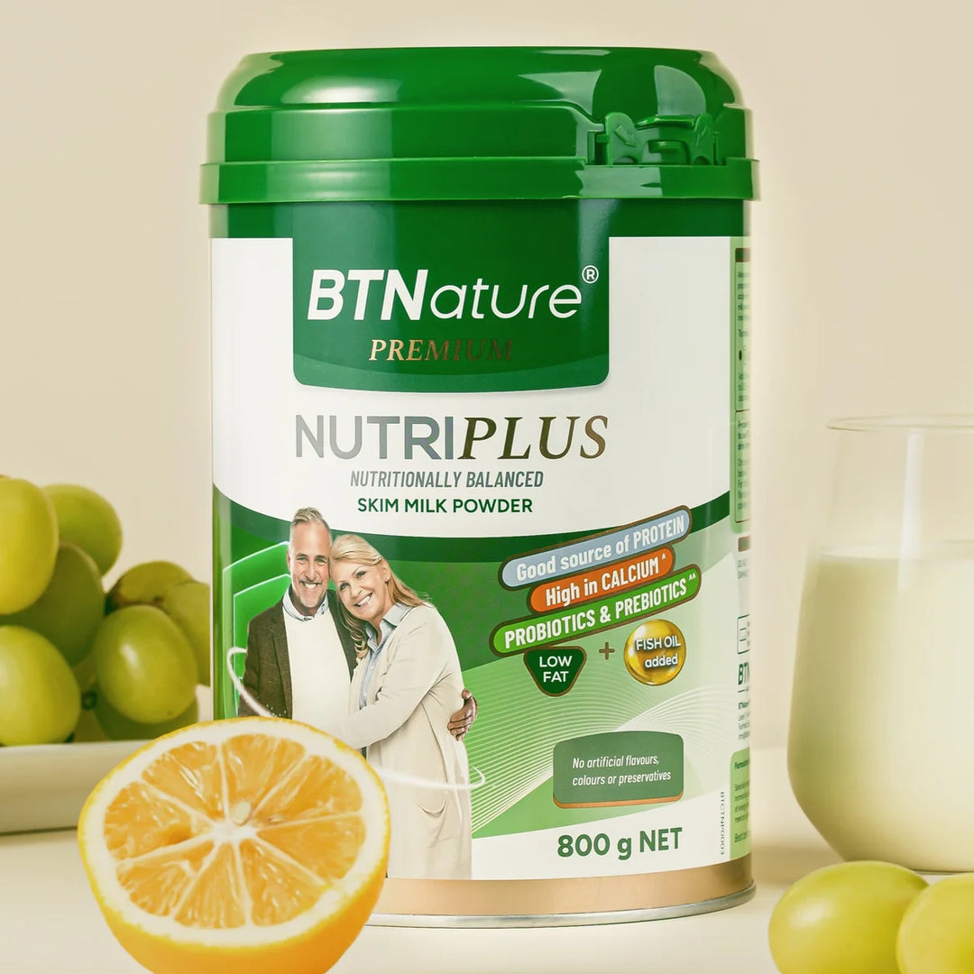 BTNature® Premium Nutriplus Nutritionally Balanced Skim Milk Powder 800g