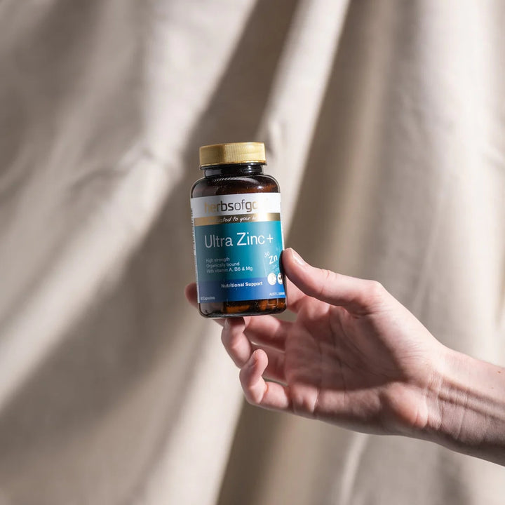 Herbs of Gold Ultra Zinc+ 60 Capsules