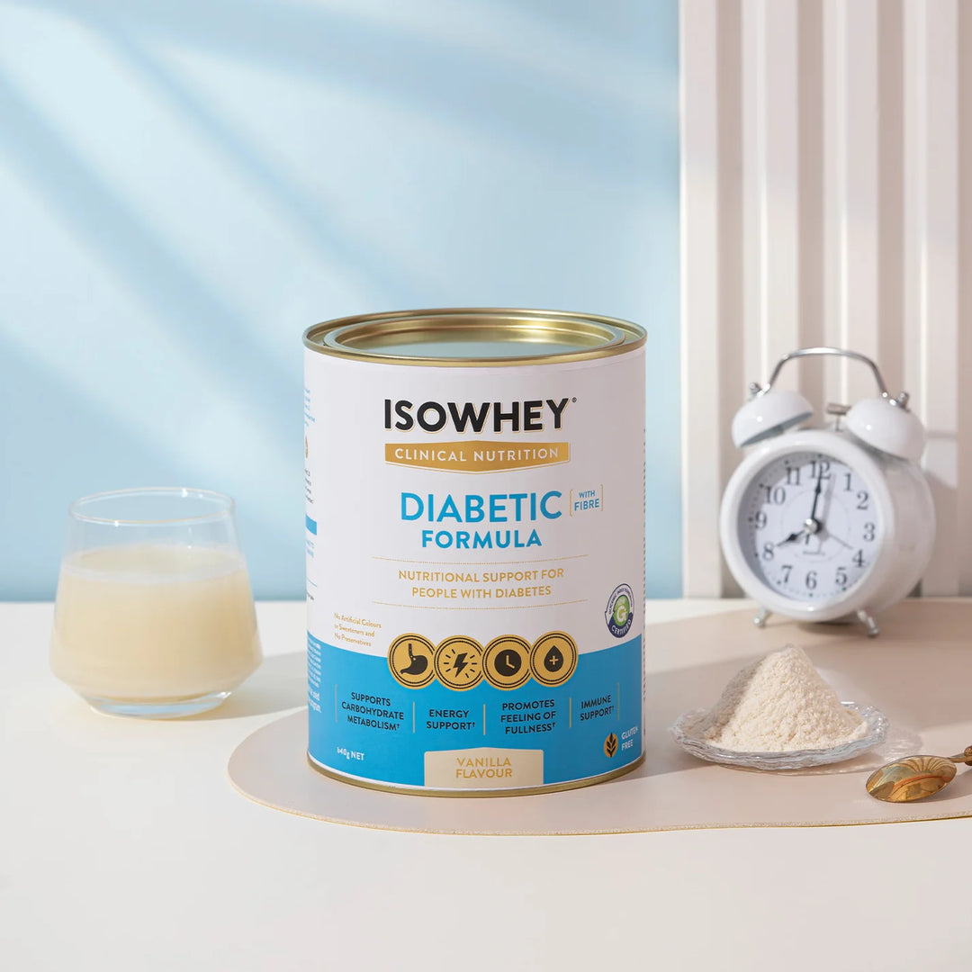 IsoWhey Clinical Nutrition Diabetic Formula Vanilla 640g