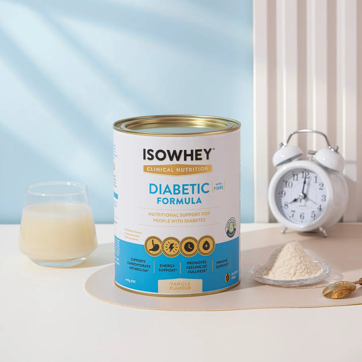 IsoWhey Clinical Nutrition Diabetic Formula Vanilla 640g