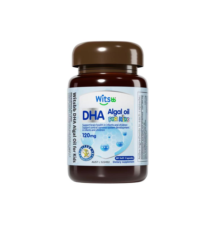 Witsbb DHA Algae Oil 60 Capsules
