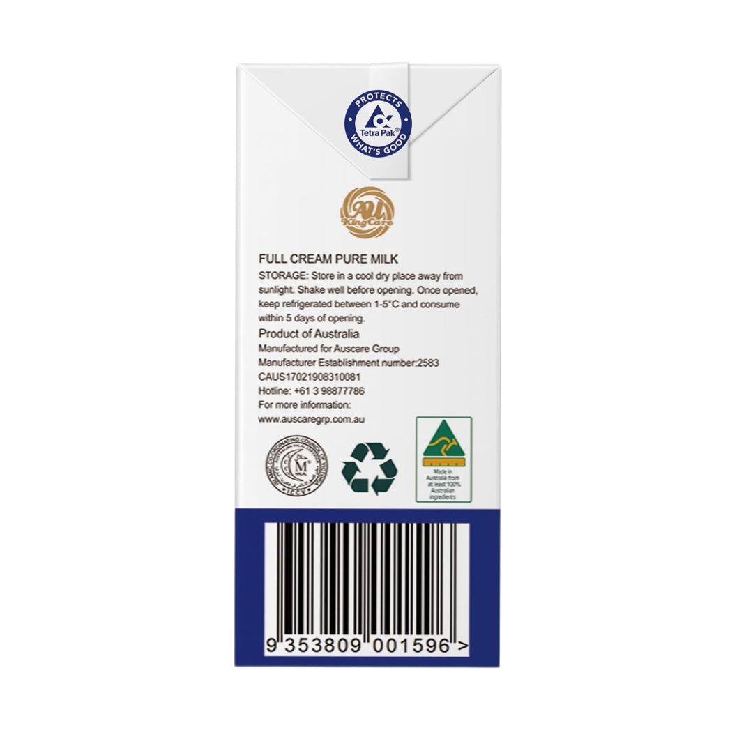 Au Kingcare Pure Full Cream Milk 150ml*32box/carton
