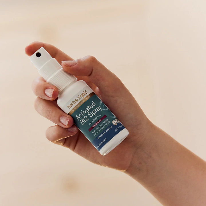 Herbs of Gold Activated B12 Spray 50 Millilitre