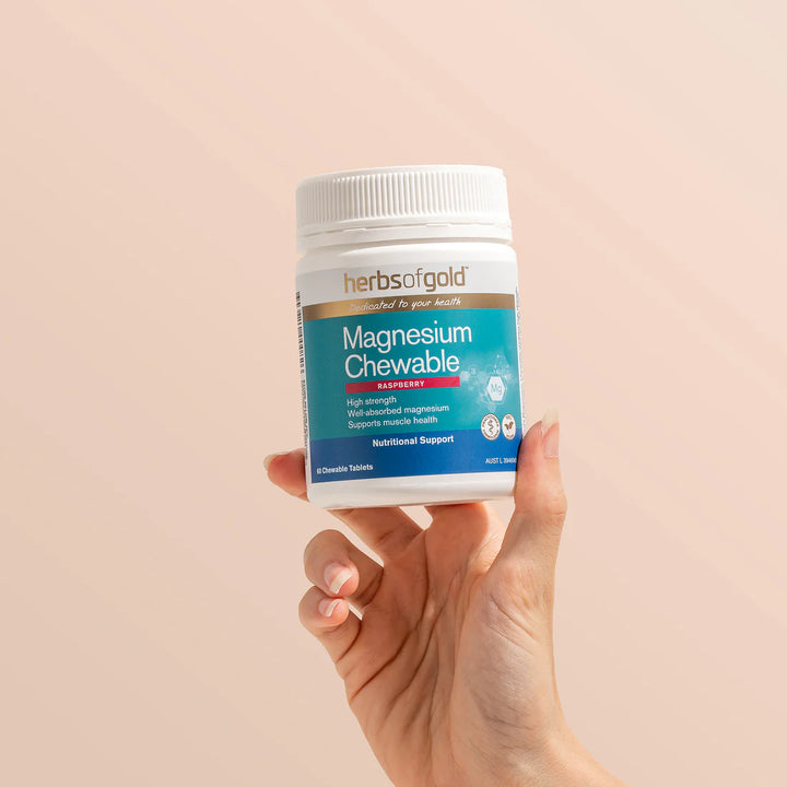 Herbs of Gold Magnesium Chewable 60 Tablets