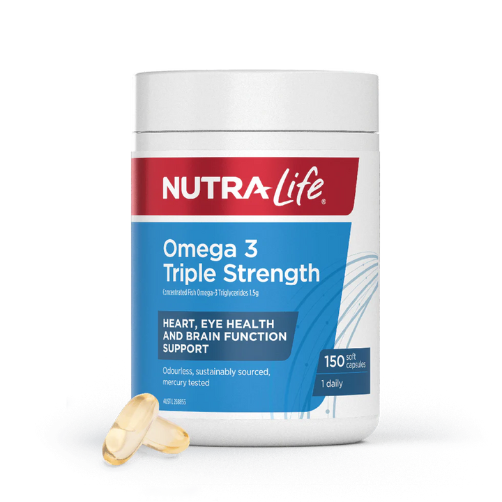 Nutra-Life Omega 3 Triple Strength 150caps