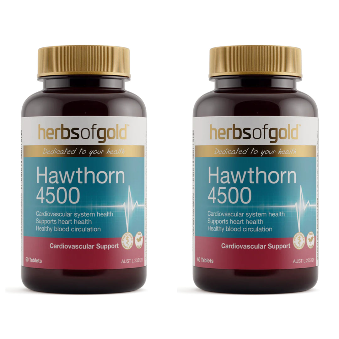 Herbs of Gold Hawthorn 4500 60 Tablets