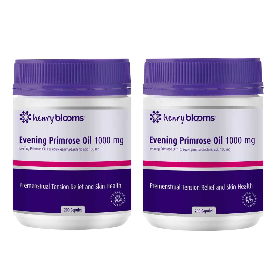 Henry Blooms Evening Primrose Oil 1000mg 200 Capsules