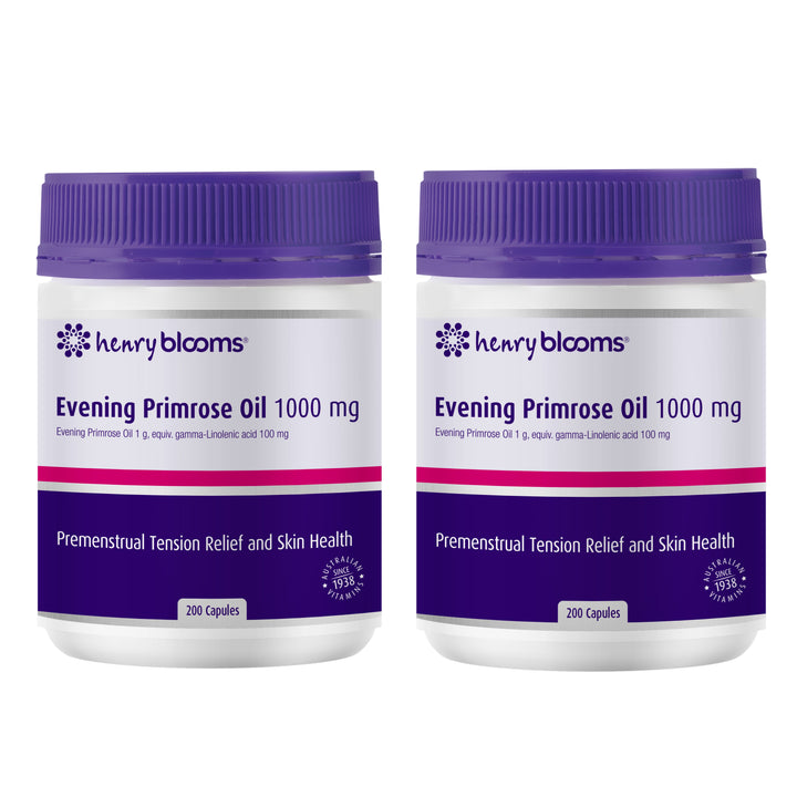 Henry Blooms Evening Primrose Oil 1000mg 200 Capsules
