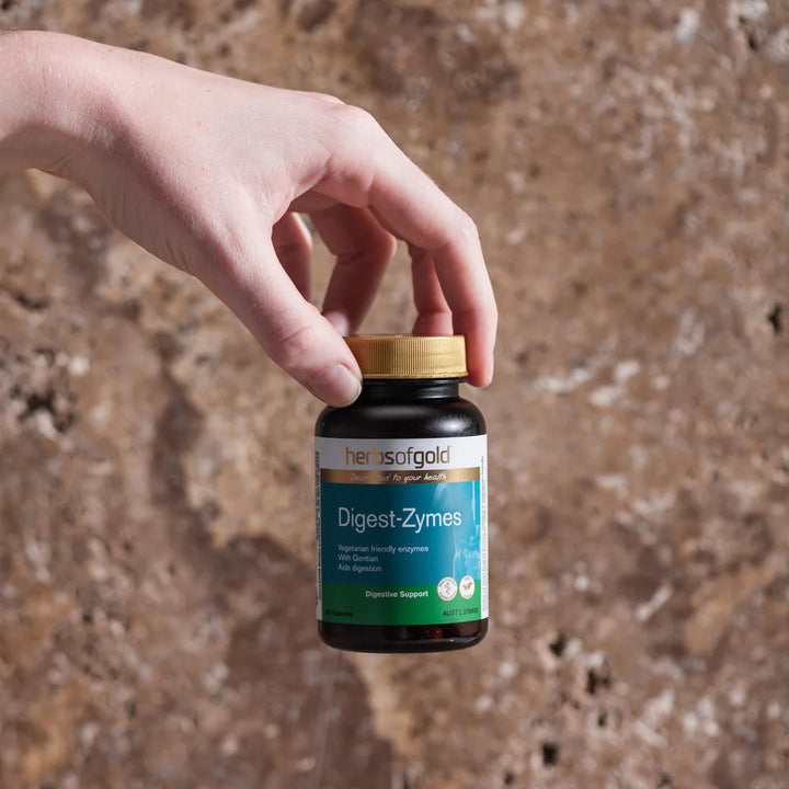 Herbs of Gold Digest Zymes 60 Capsules