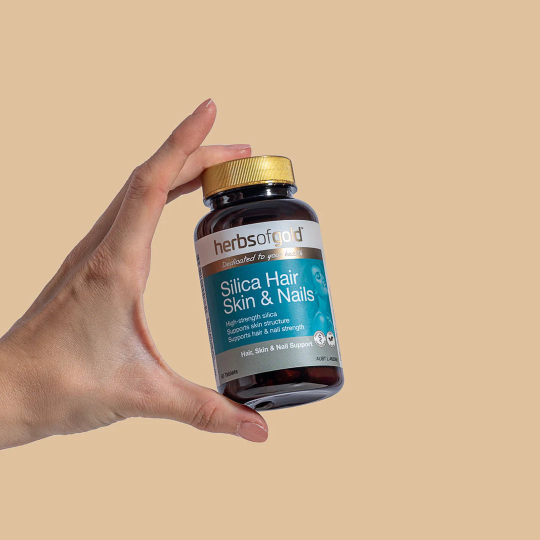 Herbs of Gold Silica Hair Skin &amp; Nails 60 Tablets