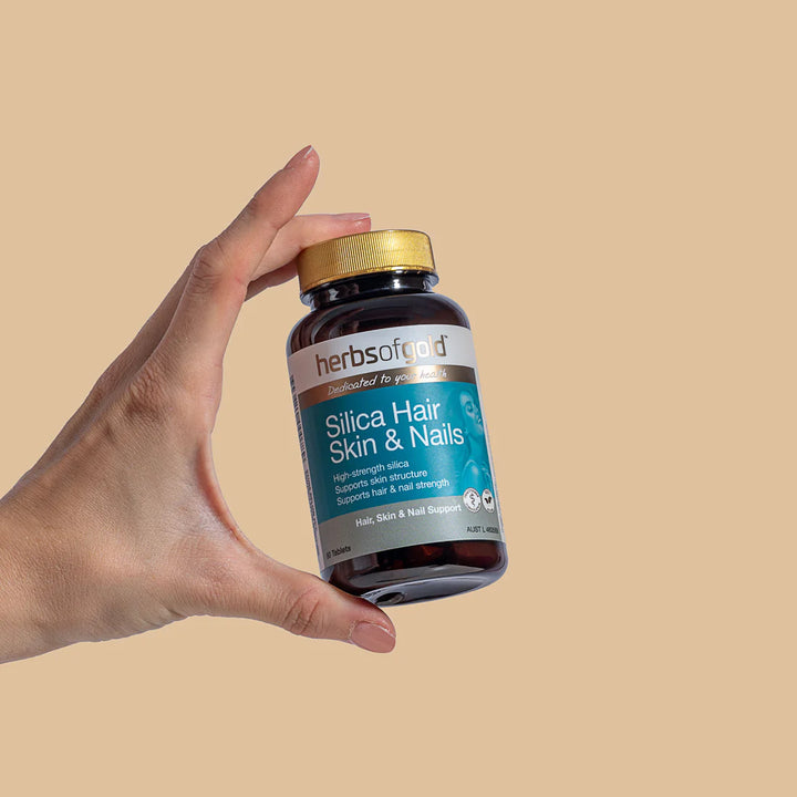 Herbs of Gold Silica Hair Skin &amp; Nails 60 Tablets