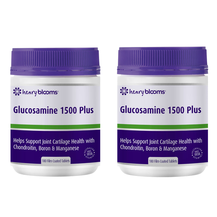 Henry Blooms Glucosamine 1500 Plus 180 Tablets