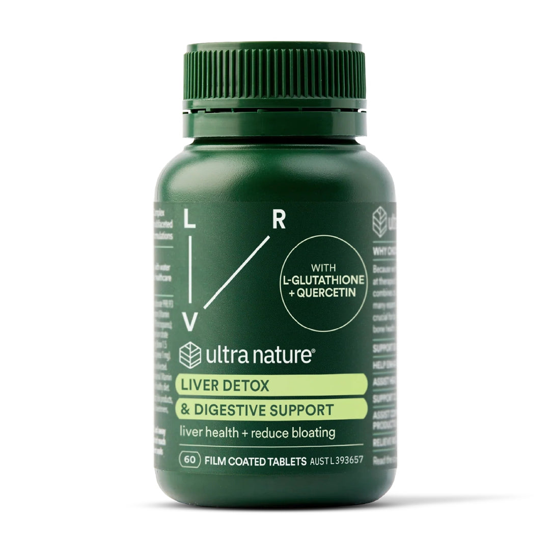 Ultra Nature Liver Detox &amp; Digestive Support 60 Tablets