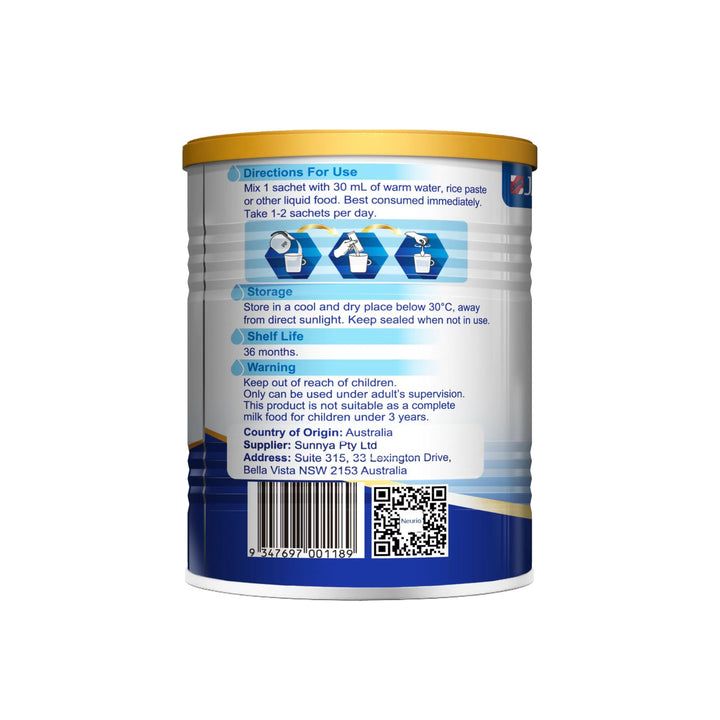 Neurio Formulated Milk Powder with Lactoferrin + Sialic Acid 120g
