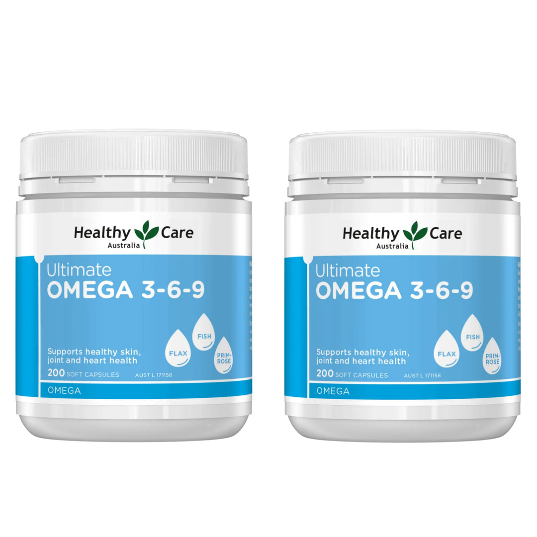 Healthy Care Ultimate Omega 3-6-9 200 Capsules
